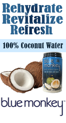 Blue Monkey Coconut Water